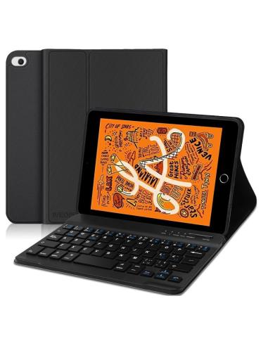 FUNDA TABLET HT FOLIO + TECLADO BLUETOOTH BLACK...