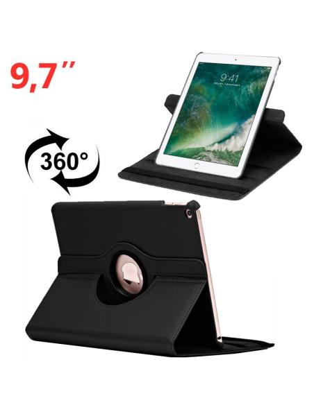 FUNDA TABLET COOL ROTATE 360 BLACK IPAD 9.7 (5ª 6ª GEN9 / IPAD AIR 9.7 (2ª GEN) / AIR 2 / PRO (1ª GEN)