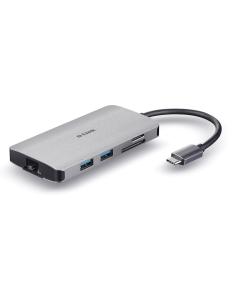 PUERTO REPLICADOR USB-C D-LINK HDMI + RJ45 + 3XUSB 3.0 +...