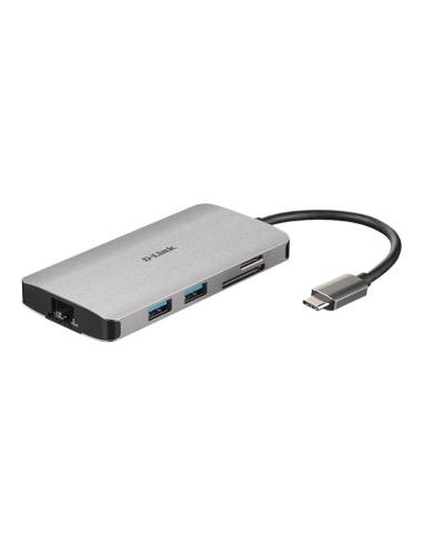 PUERTO REPLICADOR USB-C D-LINK HDMI + RJ45 +...