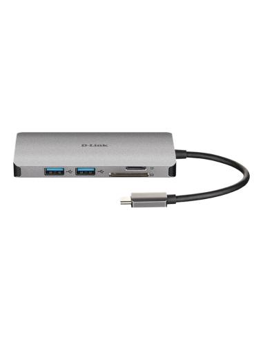 PUERTO REPLICADOR USB-C D-LINK HDMI + RJ45 +...
