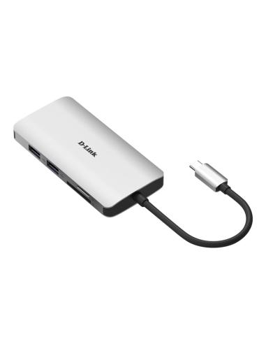 PUERTO REPLICADOR USB-C D-LINK HDMI + RJ45 +...