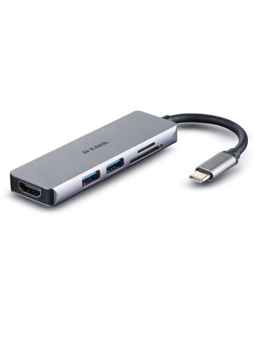 PUERTO REPLICADOR USB-C D-LINK HDMI + 2XUSB 3.0...