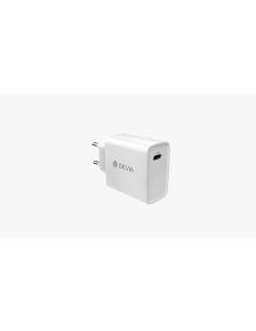 CARGADOR USB-C DEVIA 20W WHITE