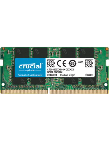 MODULO DDR4 16GB BUS 2666 CRUCIAL CL19 SODIMM