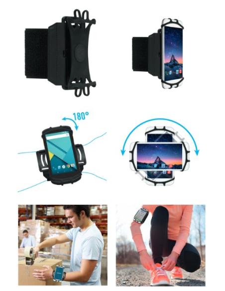 BRAZALETE DEPORTIVO MOBILIS 4 - 7 BLACK