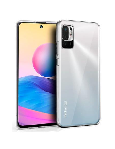 FUNDA MOVIL BACK COVER COOL SILICONA TRANSPARENTE XIAOMI REDMI NOTE 10 5G / POCO M3 PRO 5G