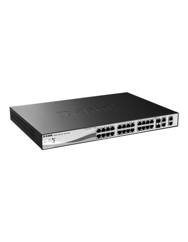 SWITCH D-LINK DES-1210-28P 10/100 24 PUERTOS +...