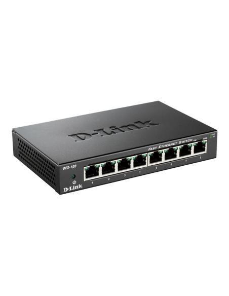 SWITCH D-LINK DES-108 10/100 8 PUERTOS SOBREMESA