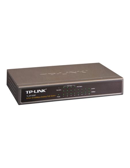 SWITCH TP-LINK 10/100 8 PUERTOS (4X POE + 4X RJ45)