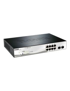 SWITCH D-LINK DGS-1210-10P 10/100/1000 8 PUERTOS POE + 2 SFP 2