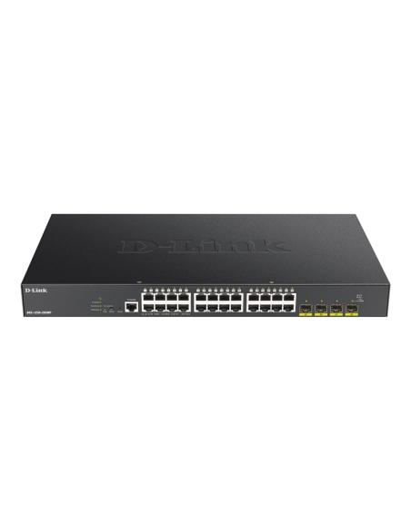 SWITCH D-LINK DGS-1250-28XMP 10/100/1000 24 PUERTOS POE + 4 SFP+ 10G
