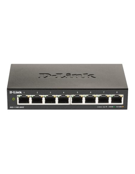 SWITCH D-LINK DGS-1100-08 10/100/1000 8 PUERTOS