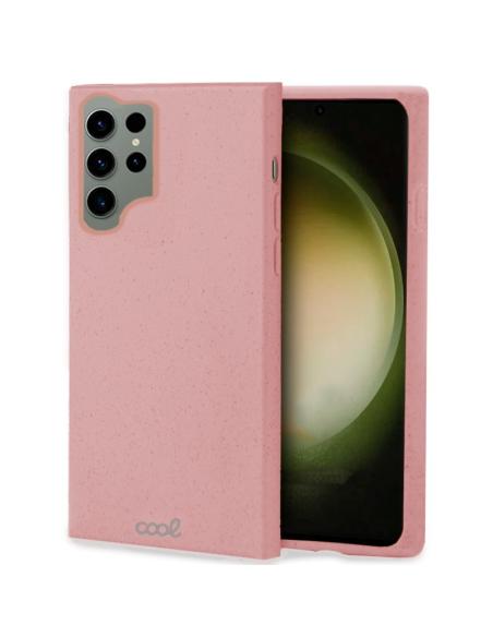 FUNDA MOVIL BACK COVER COOL ECO BIODEGRADABLE PINK SAMSUNG GALAXY S23 ULTRA S918