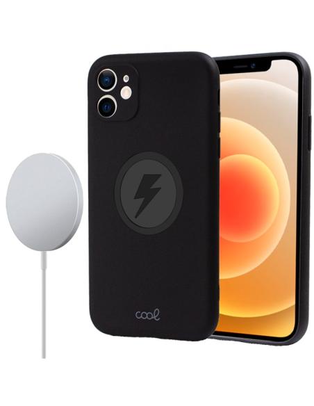FUNDA MOVIL BACK COVER COOL MAGNETIC BLACK IPHONE 12 MINI
