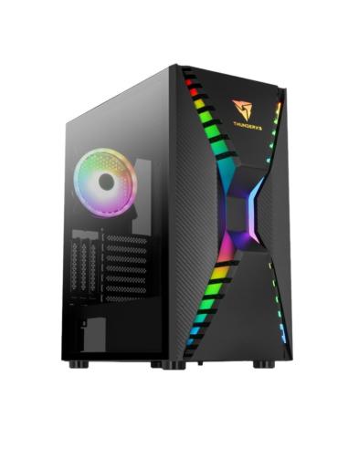 CAJA MEDIATORRE ATX THUNDERX3 CRONUS RGB BLACK...