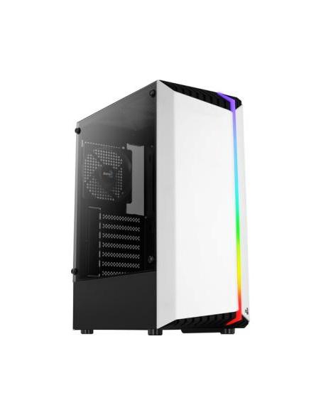 CAJA MEDIATORRE ATX AEROCOOL BIONIC V1 RGB WHITE USB 3.0