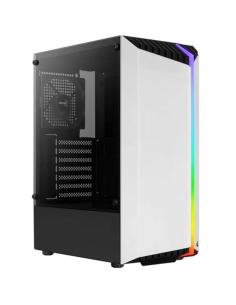 CAJA MEDIATORRE ATX AEROCOOL BIONIC V2 RGB WHITE USB 3.0