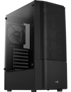 CAJA MEDIATORRE ATX AEROCOOL QUANTUM MESH V1 BLACK USB 3.0 2