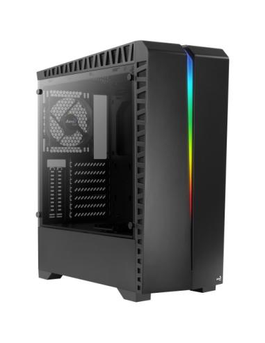 CAJA MEDIATORRE ATX AEROCOOL SCAR RGB BLACK USB...