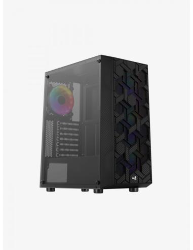 CAJA MEDIATORRE ATX AEROCOOL HIVE FRGB BLACK...