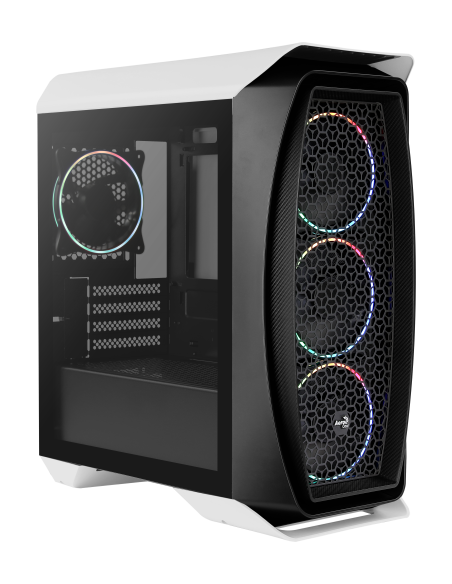 CAJA MINITORRE MATX AEROCOOL AERO ONE MINI ECLIPSE ARGB WHITE USB 3.0 
