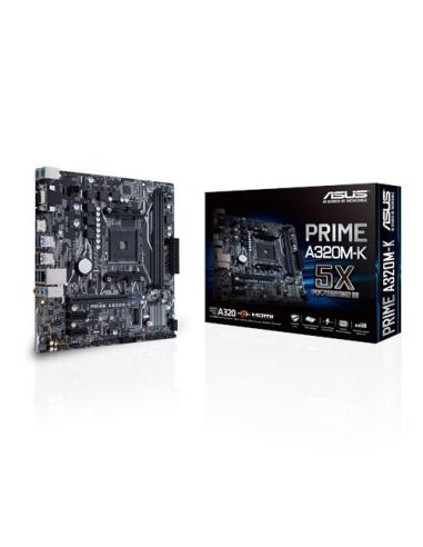 PLACA BASE ASUS AMD A320M-K AM4 MATX DDR4 M.2...