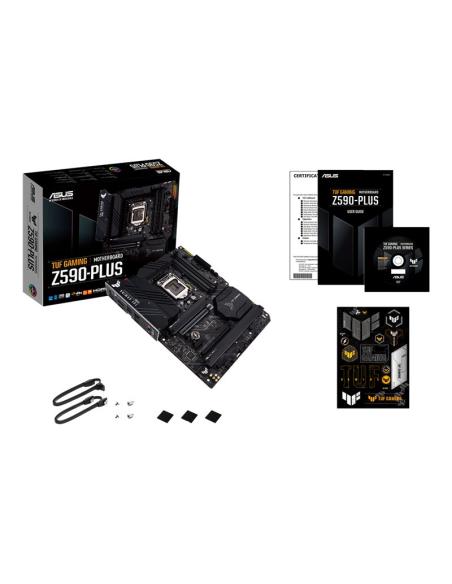 PLACA BASE ASUS INTEL TUF GAMING Z590-PLUS SOCKET 1200 ATX GRAFICA DDR4 SATA6 M.2 GLAN USB 3.2 AUDIO 7.1