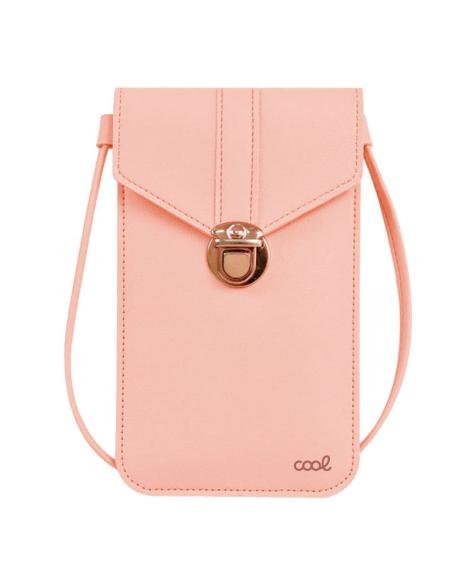 FUNDA MOVIL COOL BAG BASIC UNIVERSAL HASTA 6.7 PINK