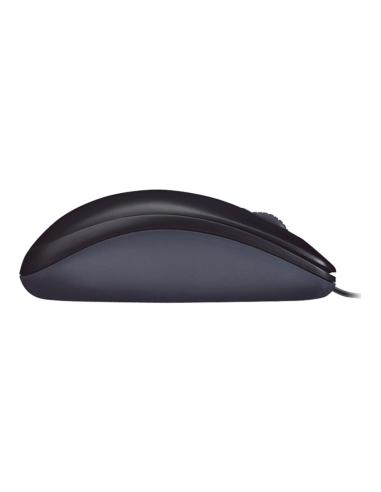 MOUSE LOGITECH OPTICAL WHEEL MOUSE M90 USB BLACK
