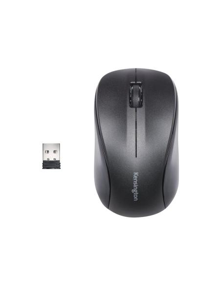 MOUSE KENSINGTON WIRELESS MOUSE FOR LIFE USB BLACK