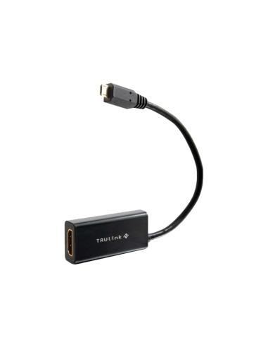 ADAPTADOR C2G MHL MICRO USB MACHO / HDMI HEMBRA