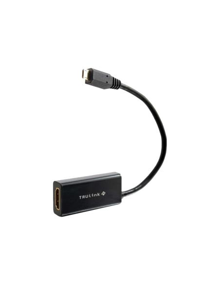 ADAPTADOR C2G MHL MICRO USB MACHO / HDMI HEMBRA
