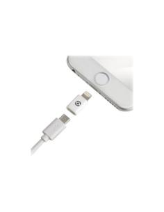 ADAPTADOR CELLY LIGHTNING MACHO / MICRO USB B HEMBRA