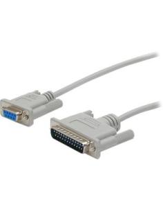 CABLE STARTECH 9 HEMBRA / 25 MACHO NULL MODEM 3M 