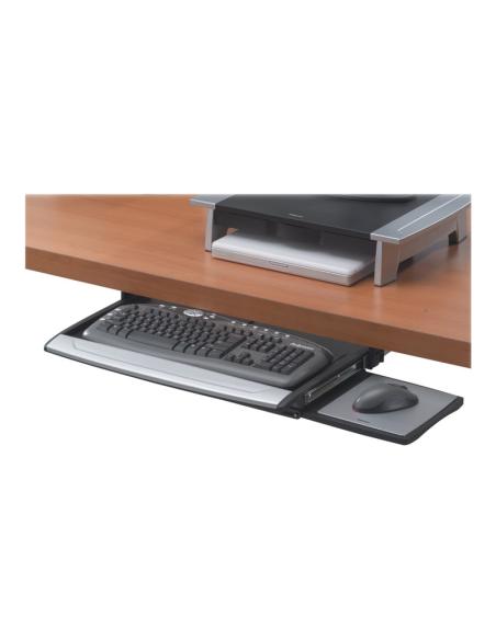 BANDEJA TECLADO FELLOWES DESLIZANTE DELUXE OFFICE SUITE PARA ESCRITORIO BLACK