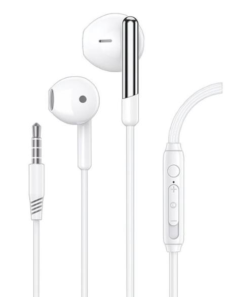 AURICULAR IN-EAR + MIC COOL CARE JACK WHITE