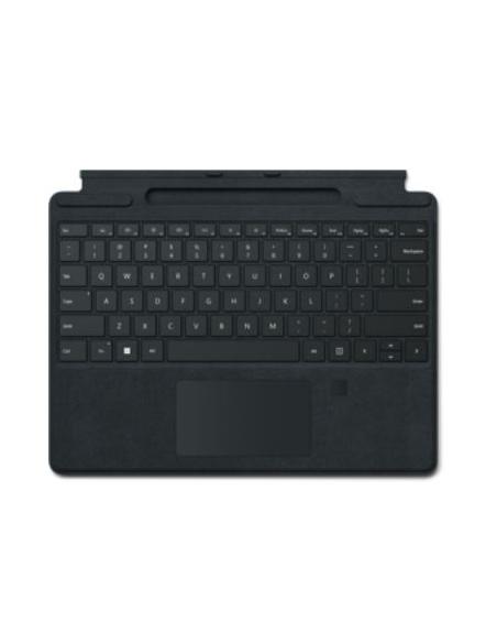 TECLADO MICROSOFT SURFACE PRO SIGNATURE KEYBOARD FINGERPRINT READER BLACK
