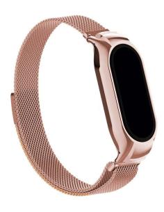CORREA COOL PARA XIAOMI MI BAND 8 METAL ROSE GOLD