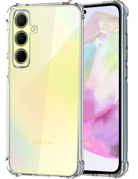 FUNDA MOVIL BACK COVER COOL ANTISHOCK TRANSPARENTE SAMSUNG GALAXY A35 5G A356