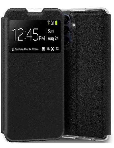 FUNDA MOVIL COOL FLIP COVER WINDOW BLACK SAMSUNG GALAXY A15 / A15 5G