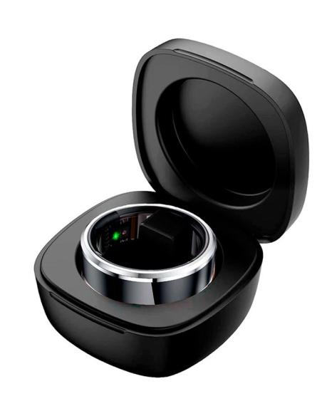 ANILLO COOL SMART RING HEALTH 21MM SILVER / BLACK