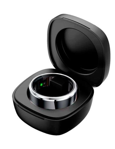 ANILLO COOL SMART RING HEALTH 20MM SILVER / BLACK