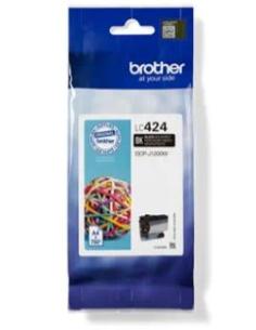 CARTUCHO BROTHER LC424 BLACK J1200W J1200WE 750 PAGINAS