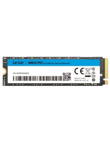 DISCO SSD M.2 NVME 1TB LEXAR NM610 PRO 2280