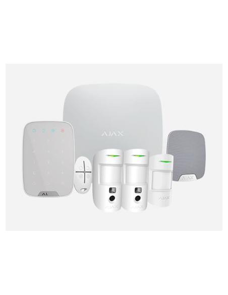 KIT DE ALARMA PROFESIONAL AJAX HUB2KIT-MP-PRO-W 4G WHITE