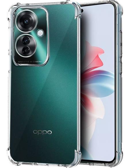 FUNDA MOVIL BACK COVER COOL ANTISHOCK TRANSPARENTE OPPO RENO 11F 5G