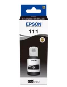 BOTE DE TINTA EPSON 111 BLACK 120ML PIGMENTADA ECOTANK...