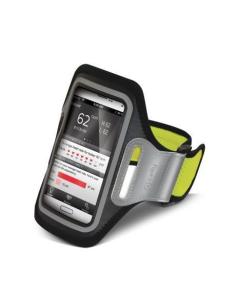 BRAZALETE DEPORTIVO CELLY AIRBAND XXL 4.7 - 5 BLACK/YELLOW