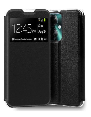 FUNDA MOVIL COOL FLIP COVER WINDOW BLACK OPPO...